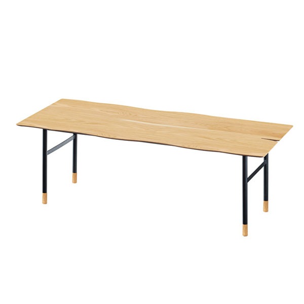 バイカラー脚のセンターテーブル | ruca | 幅110cm