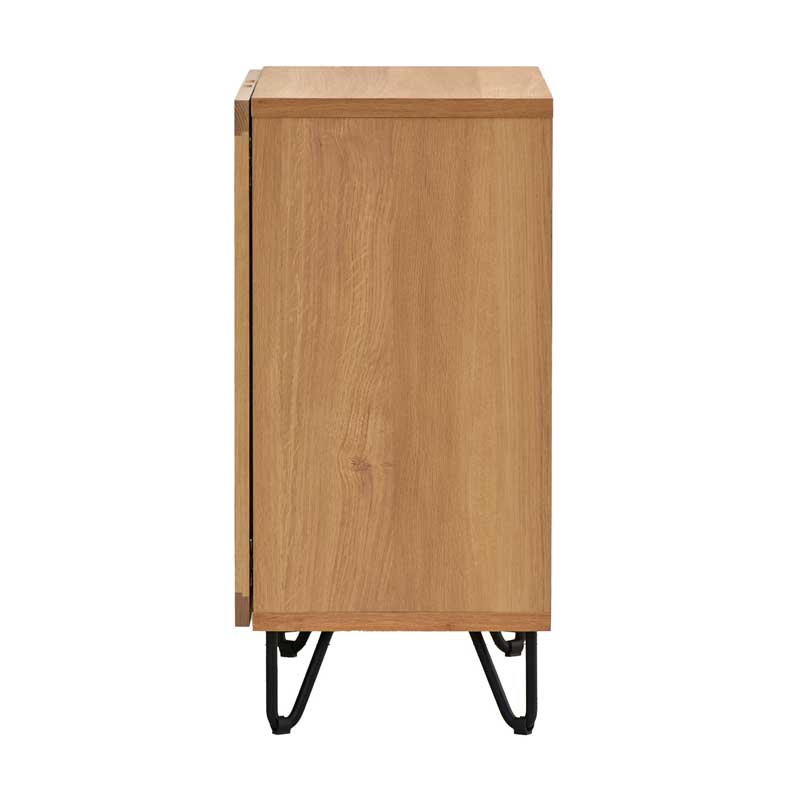 大人のリビングを彩るサイドボード|ナチュラルとモダンの融合|幅75cm