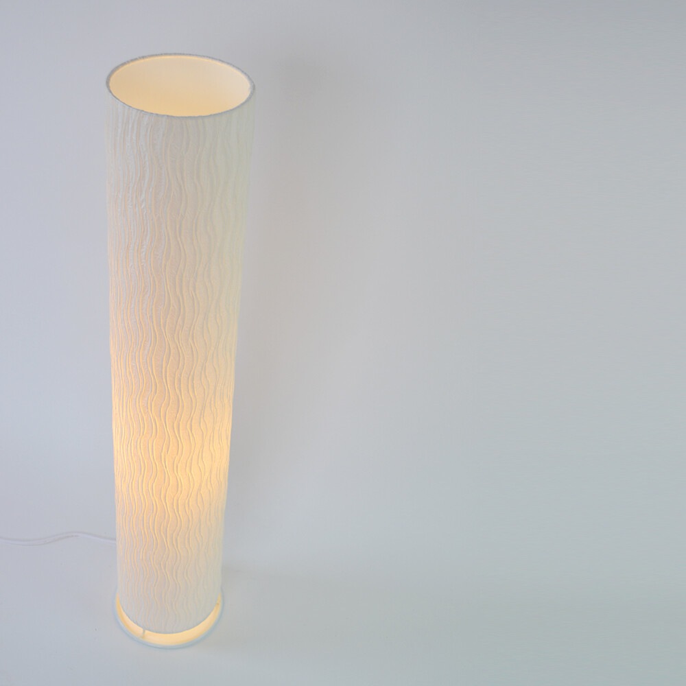 和紙フロアライト 間接照明 円柱 LED対応 高さ88cm｜玄関やソファ横に