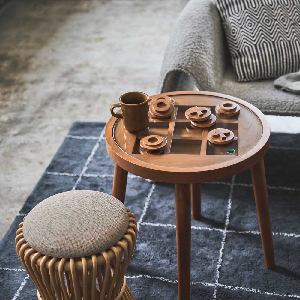 ラタンラウンドスツール 【公式通販】