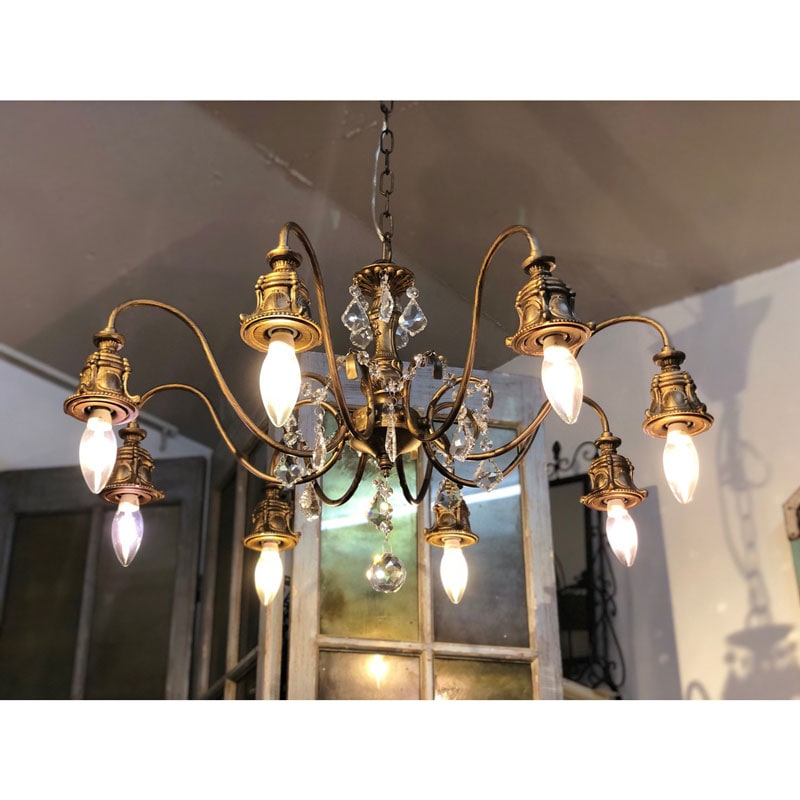 シャンデリアのパーツ Antique Style Lightings 4灯シャンデリア FC440A4 311