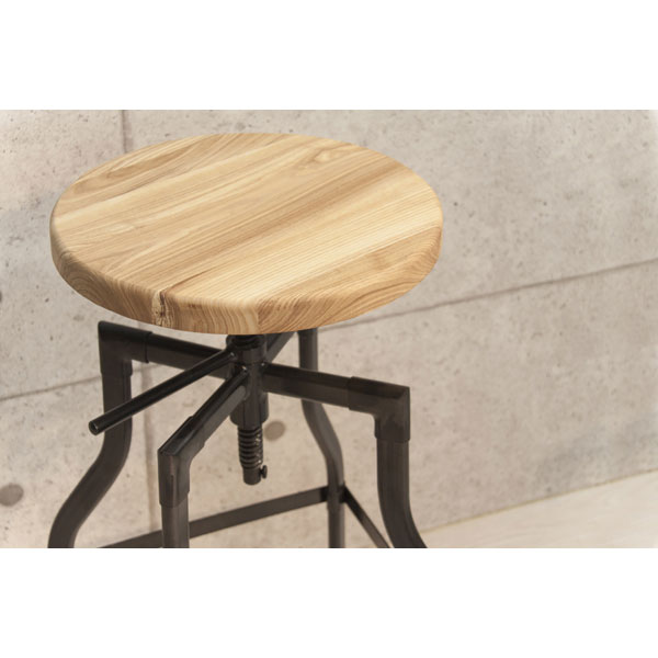 高さ調節の出来るハイスツール | インダストリアル | インテリア・家具