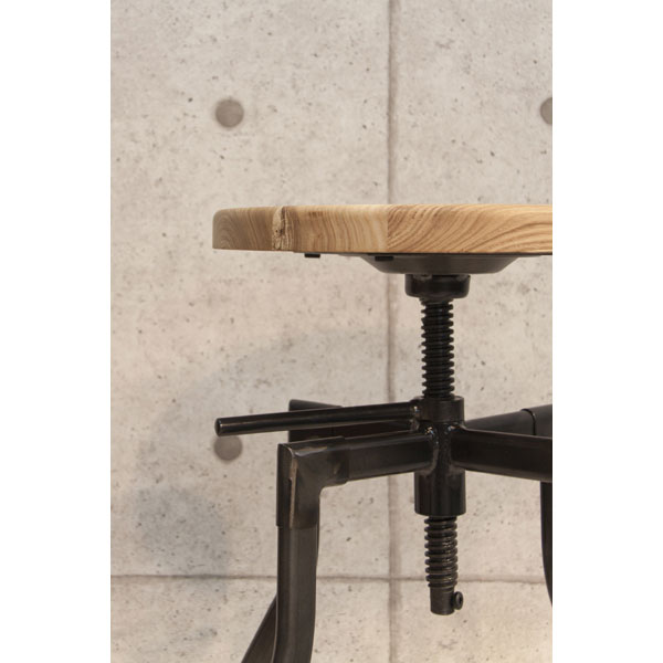 高さ調節の出来るハイスツール | インダストリアル | インテリア・家具