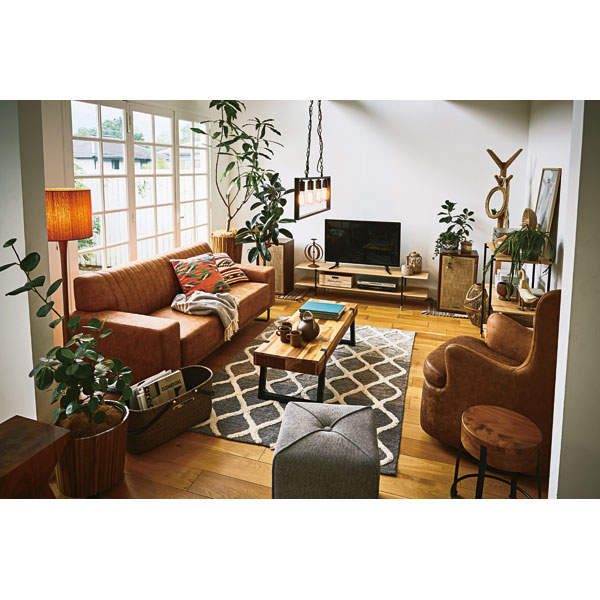 バイカラー脚のテレビボード | ruca | 幅150cm