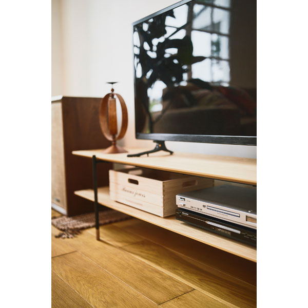 バイカラー脚のテレビボード | ruca | 幅150cm