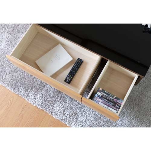 センターテーブル おしゃれな ブラックガラス 【幅100cm】 1人暮らし 家具