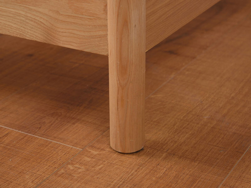 シンプルなすのこタイプのシングルベッド｜ナチュラルインテリア