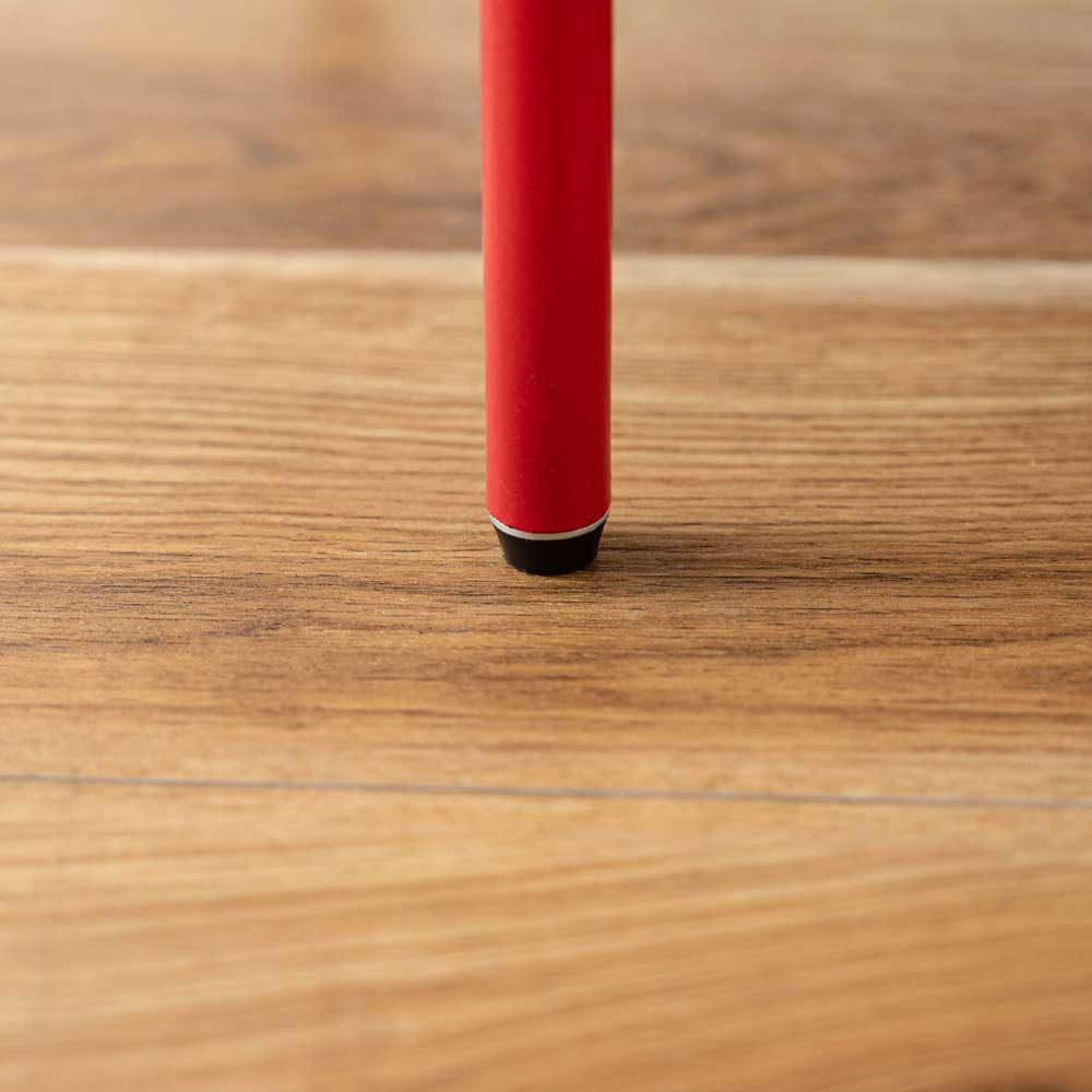 ふんわりボアのチェック柄スツール|ポップで愛らしいデザイン