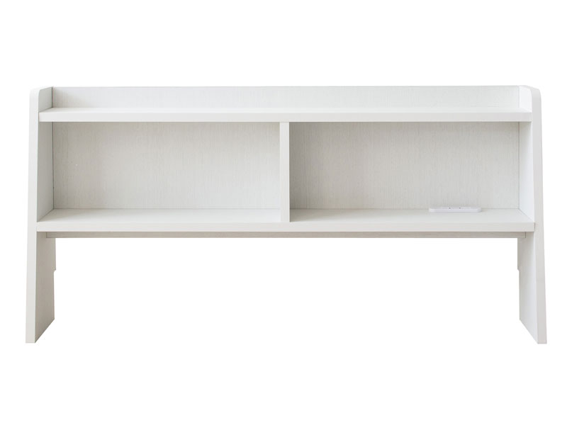 シンプルな木目調の後付けヘッドボード|幅100cm