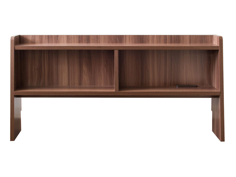 シンプルな木目調の後付けヘッドボード|幅100cm