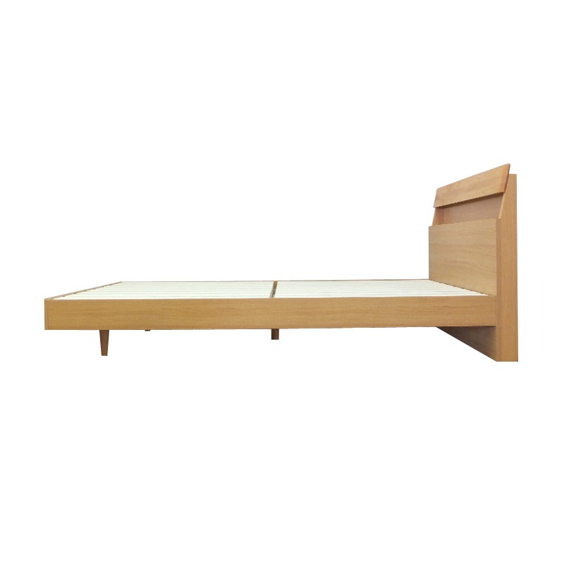 無垢材のスノコベッド【ER/シングル】ナチュラルなベッド