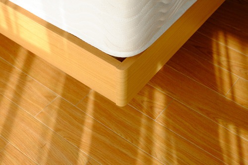 無垢材のスノコベッド【ER/シングル】ナチュラルなベッド