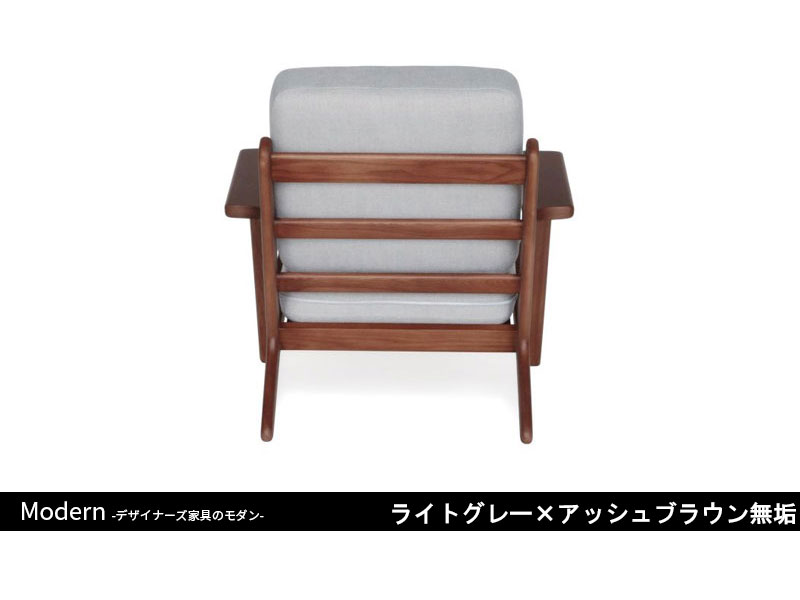 ハンス・J・ウェグナー GE290 リプロダクト ３人掛けソファ ライトグレー ハンス・J・ウェグナー GE290 3P GETAMA sofa 三人掛け ソファ