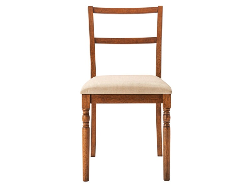 クラシックなデザインのダイニングチェア｜フレンチシャビー｜飾り脚