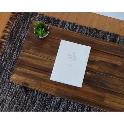 インダストリアル ベンチ型サイドテーブル テレビボードにも 【幅100cm】