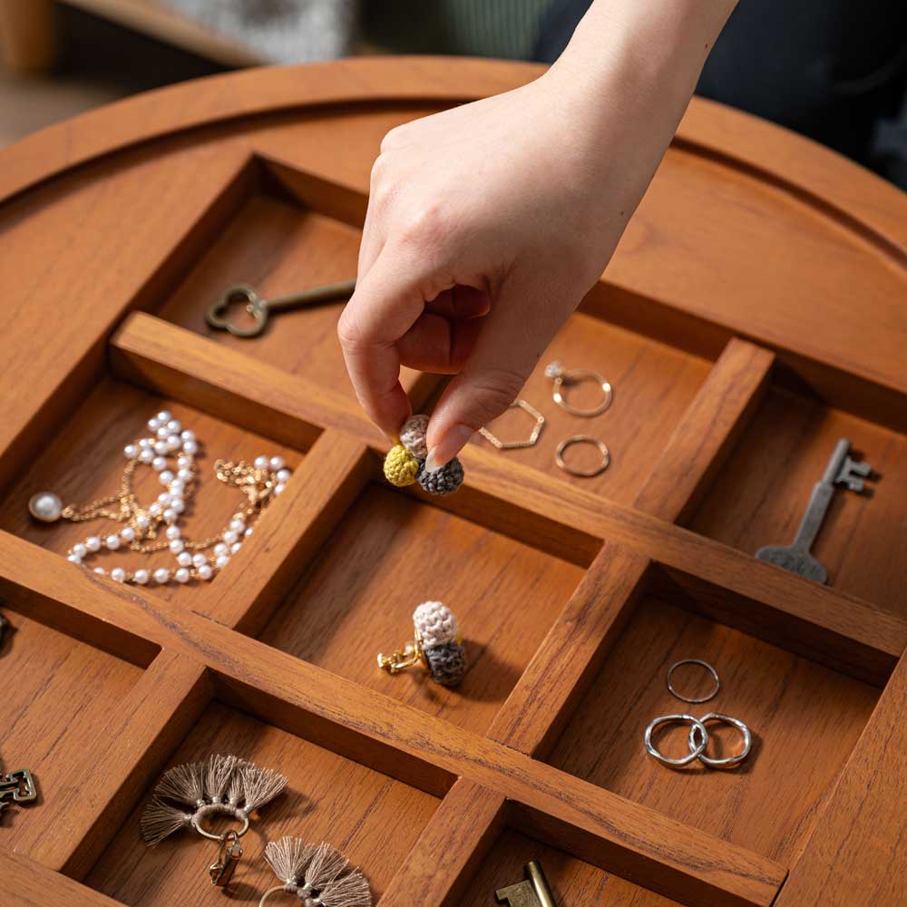 〇×ゲームデザインのサイドテーブル｜遊び心あふれるユニークなインテリア