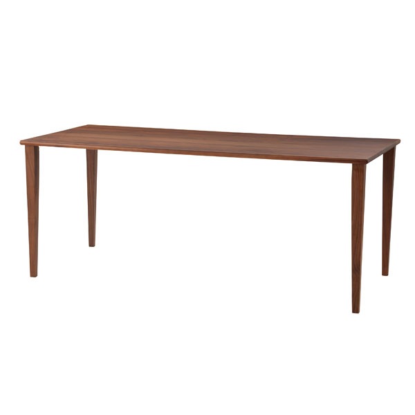 無垢材のダイニングテーブル｜ミニマルな直線デザイン