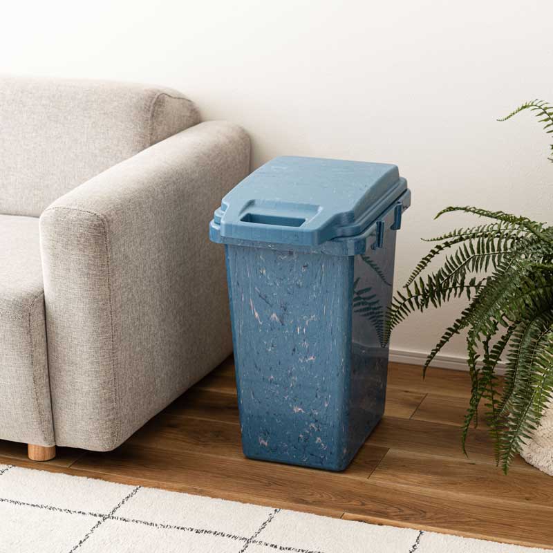 地球にやさしい防臭ダストボックス｜再生プラスチック使用｜47L、70L