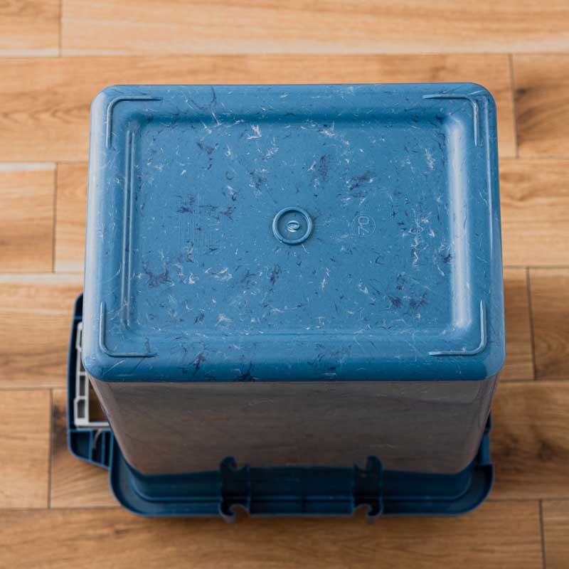 地球にやさしい防臭ダストボックス｜再生プラスチック使用｜47L、70L