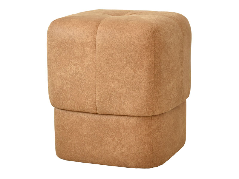 座面のキルティングが可愛いボックススツール｜LI