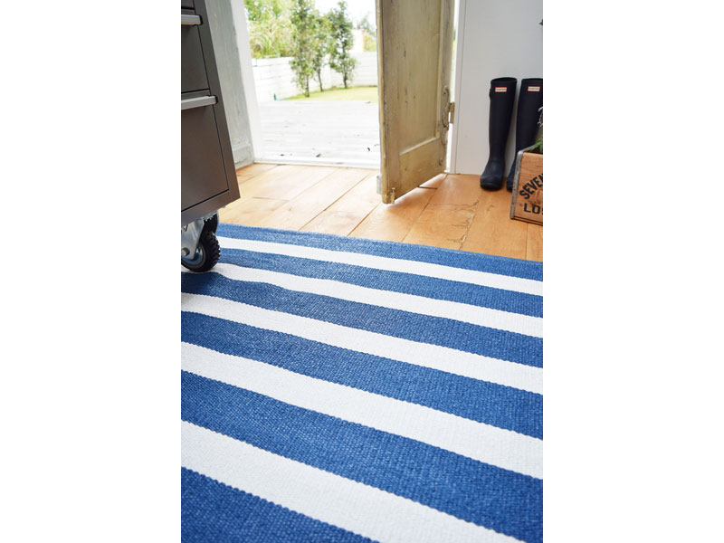 シンプルデザインの丈夫なPVCラグ｜幅90,130cm