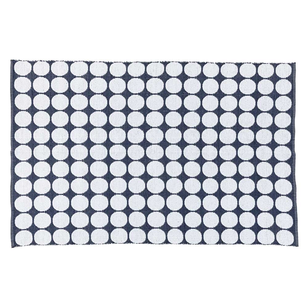 シンプルデザインの丈夫なPVCラグ｜幅90,130cm