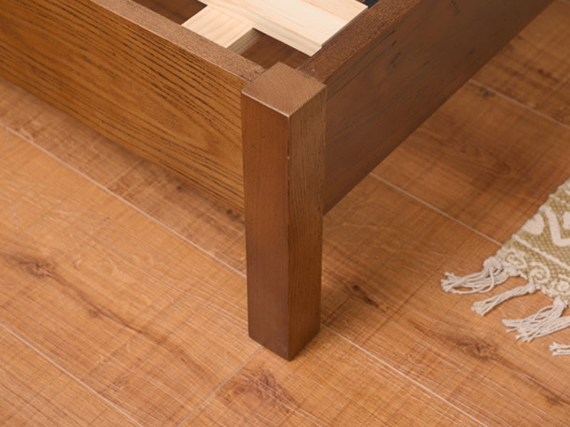 北欧デザインのシンプルなシングルベッドフレーム