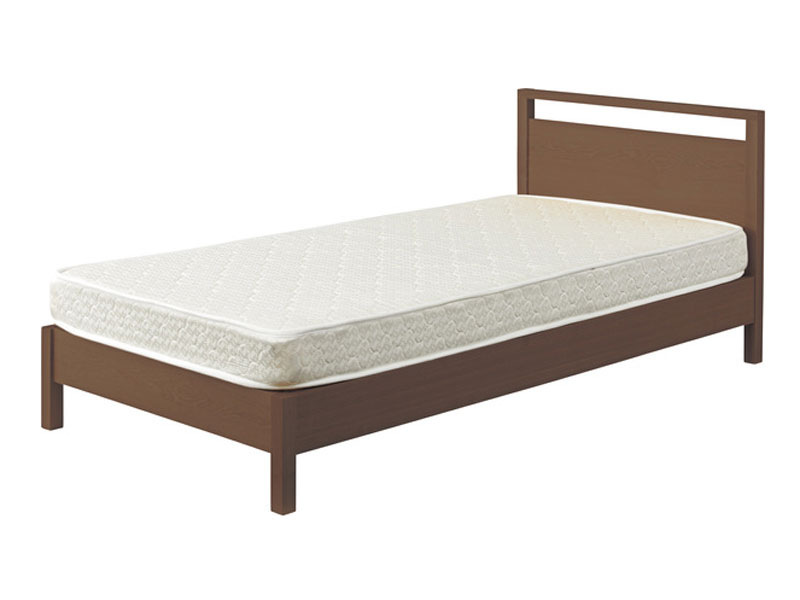 北欧デザインのシンプルなシングルベッドフレーム