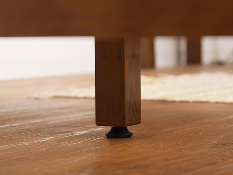 北欧デザインのシンプルなシングルベッドフレーム