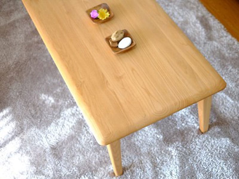 天然木のぬくもりあるセンターテーブル｜幅105cm｜ER