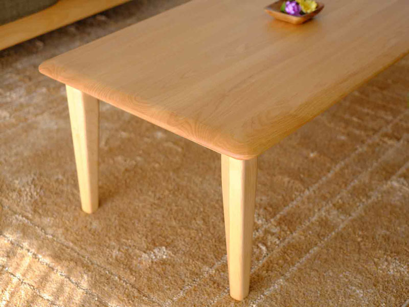 天然木のぬくもりあるセンターテーブル｜幅105cm｜ER