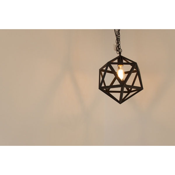 多角形スチールアルミのペンダントライト