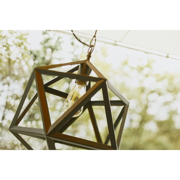 多角形スチールアルミのペンダントライト