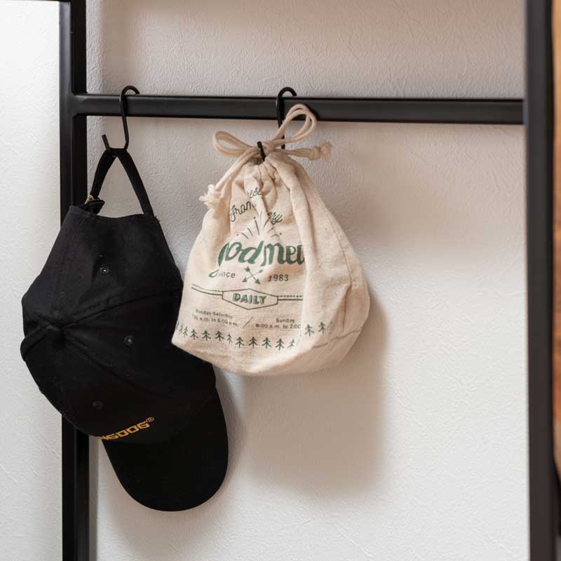 天然木チークのスリムコンソール台