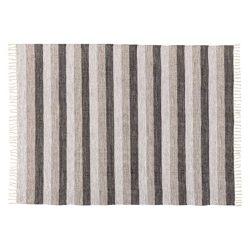 北欧ナチュラルな暮らしを彩るボーダーラグ｜軽やかなデザインと快適な踏み心地