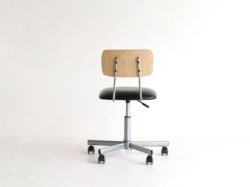 ブルックリンデザインのコンパクトなオフィスチェア｜キャスター付き