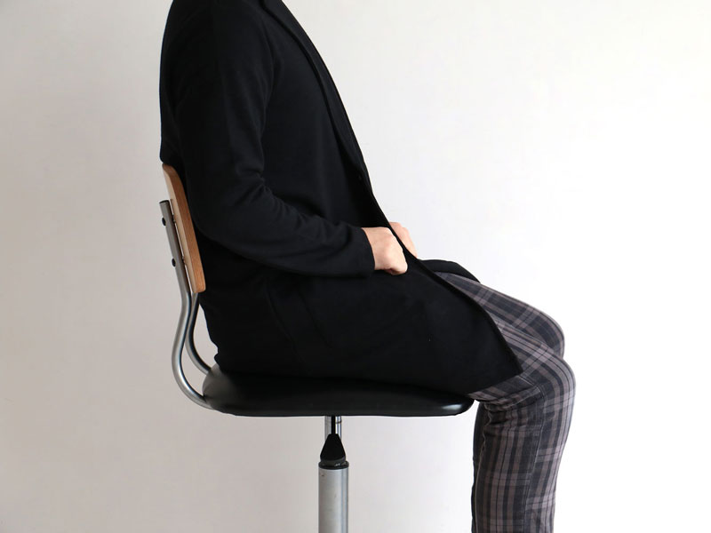 ブルックリンデザインのコンパクトなオフィスチェア｜キャスター付き