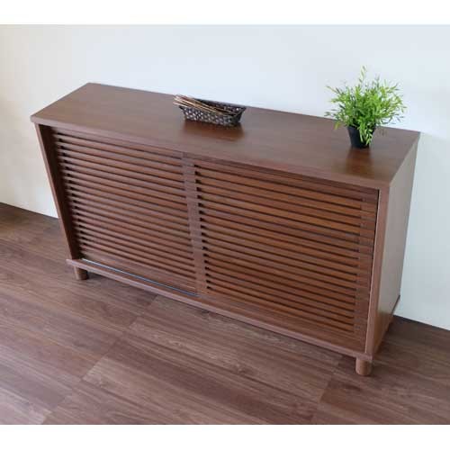 和風デザインの靴箱｜ワイドサイズ｜幅152cm