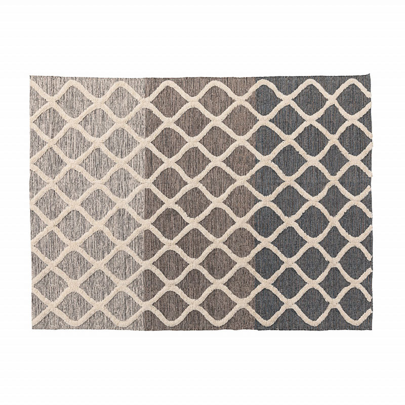 インド製コットンラグ｜ブラウンベース