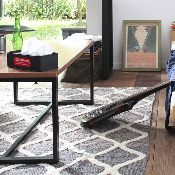 インド製コットンラグ｜ブラウンベース