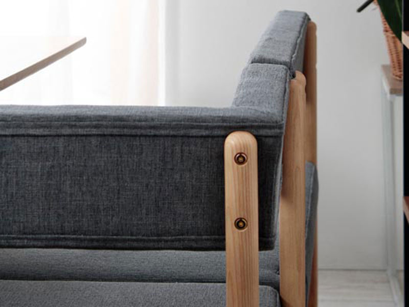 自由にレイアウトできる洗練された北欧デザインのダイニングセット｜Air｜4点セット