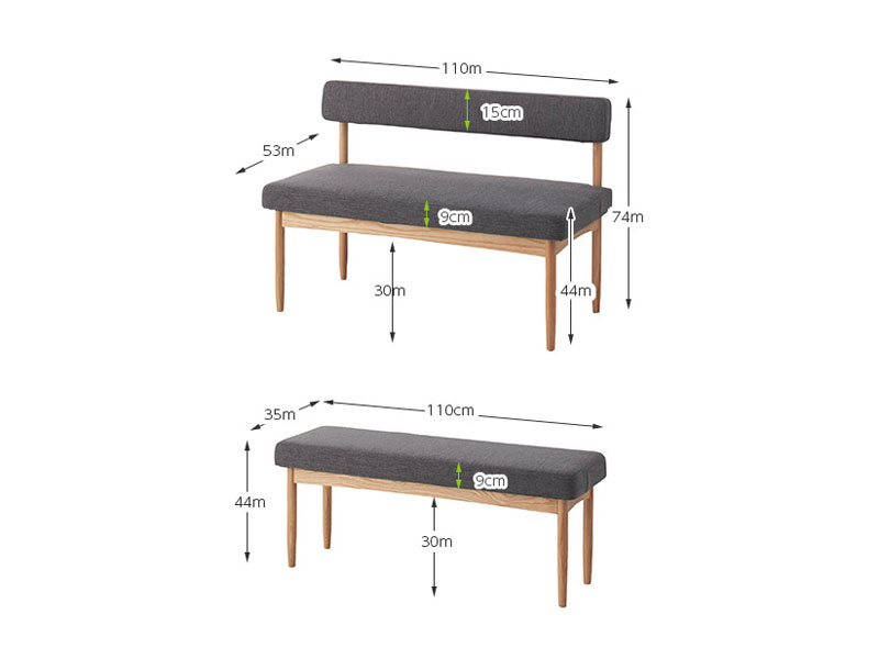 自由にレイアウトできる洗練された北欧デザインのダイニングセット｜Air｜4点セット