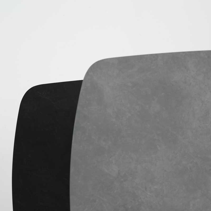 スタイリッシュなセラミック天板×天然木のダイニングテーブル|幅160cm