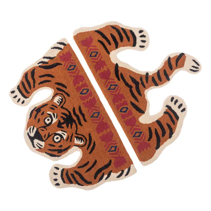 癒しの空間を演出するアニマルセパレートラグ｜ウール素材でおしゃれにアクセント