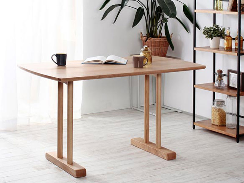 洗練された北欧デザインのダイニングテーブル｜Air