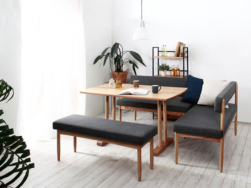 洗練された北欧デザインのダイニングテーブル｜Air