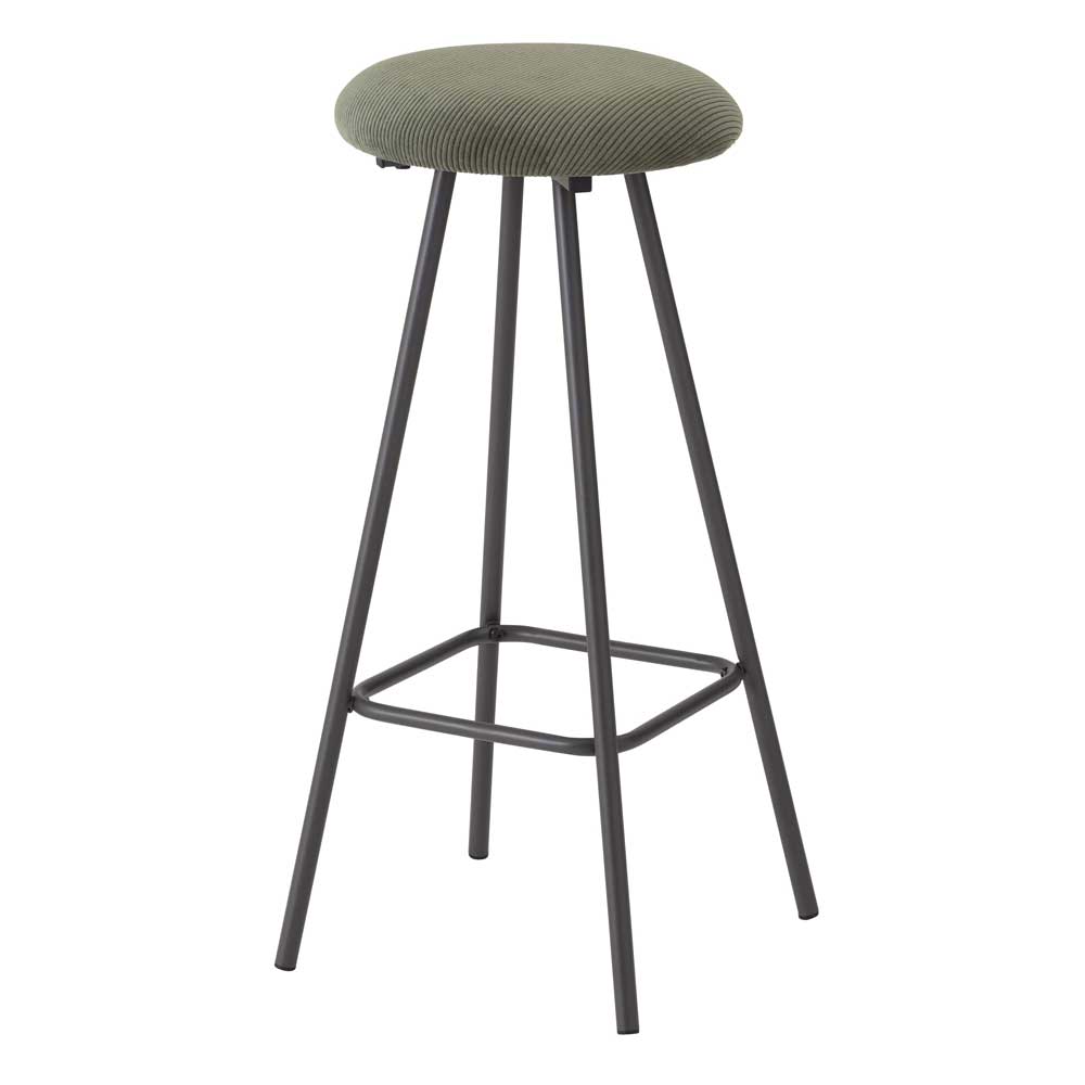 ナチュラル×スチール脚の北欧風ハイスツール｜キッチンやカウンターに