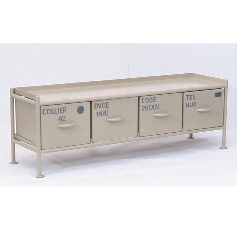 インダストリアル　スチールチェスト インダストリアルなスチールチェスト｜9杯｜幅85cm | インテリア