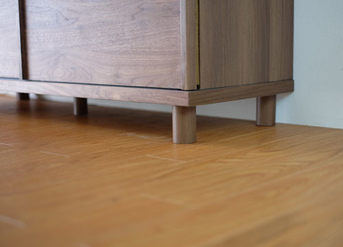 シューズボックス 薄型 リビングボードにも 半ガラスタイプ【幅120cm・奥行40cm】 おしゃれなインテリア