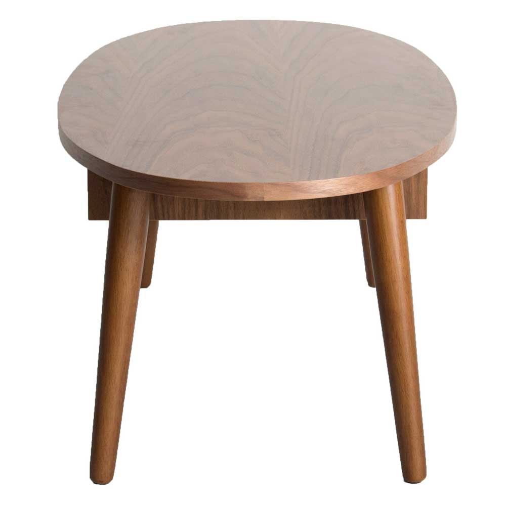 北欧ナチュラルスタイルのオーバル型センターテーブル